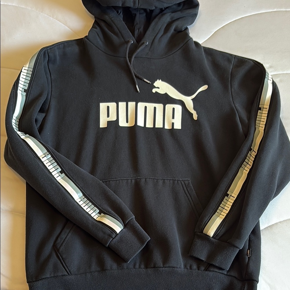 PUMA Men's Black Hoodie